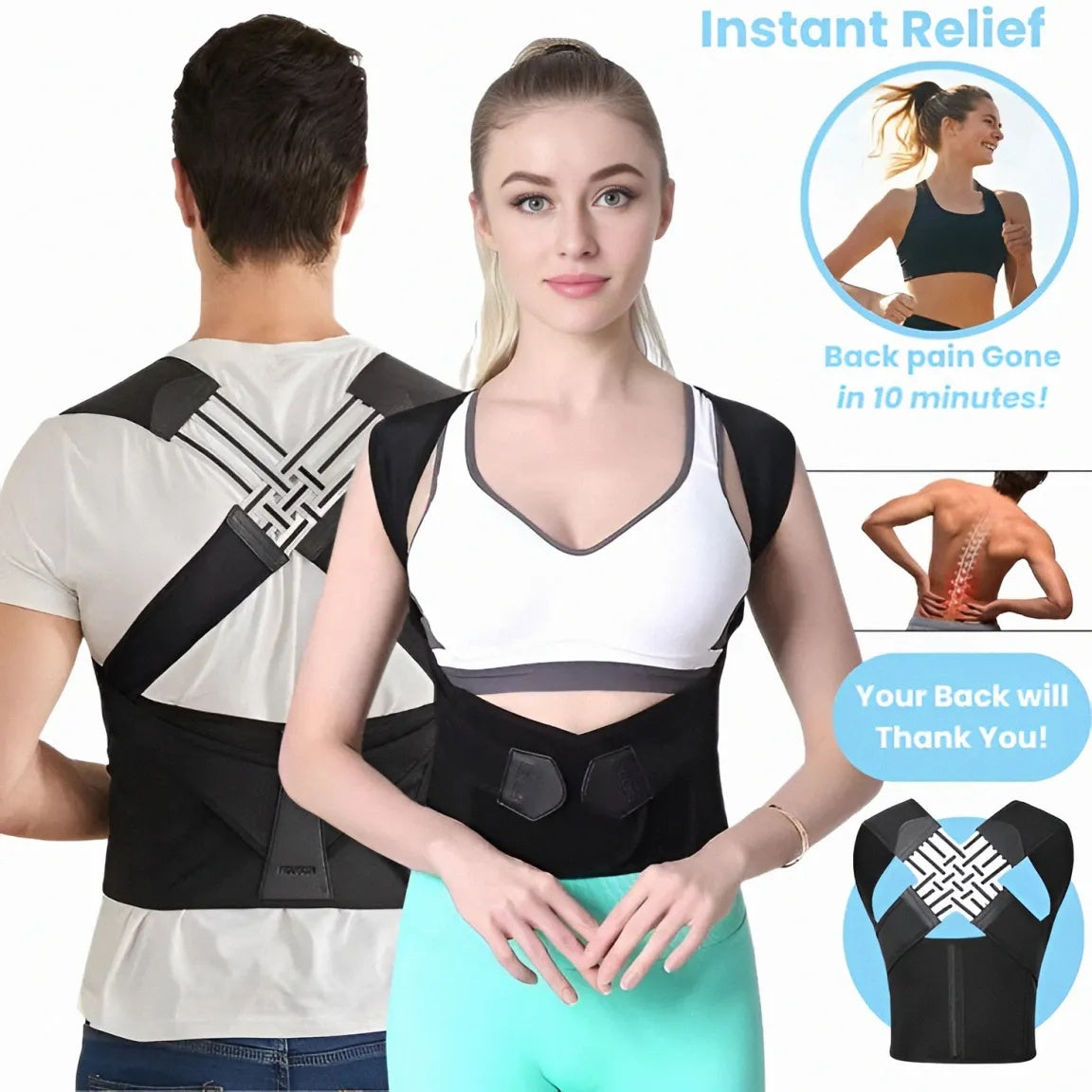 AlignRelief™ Back Support Belt